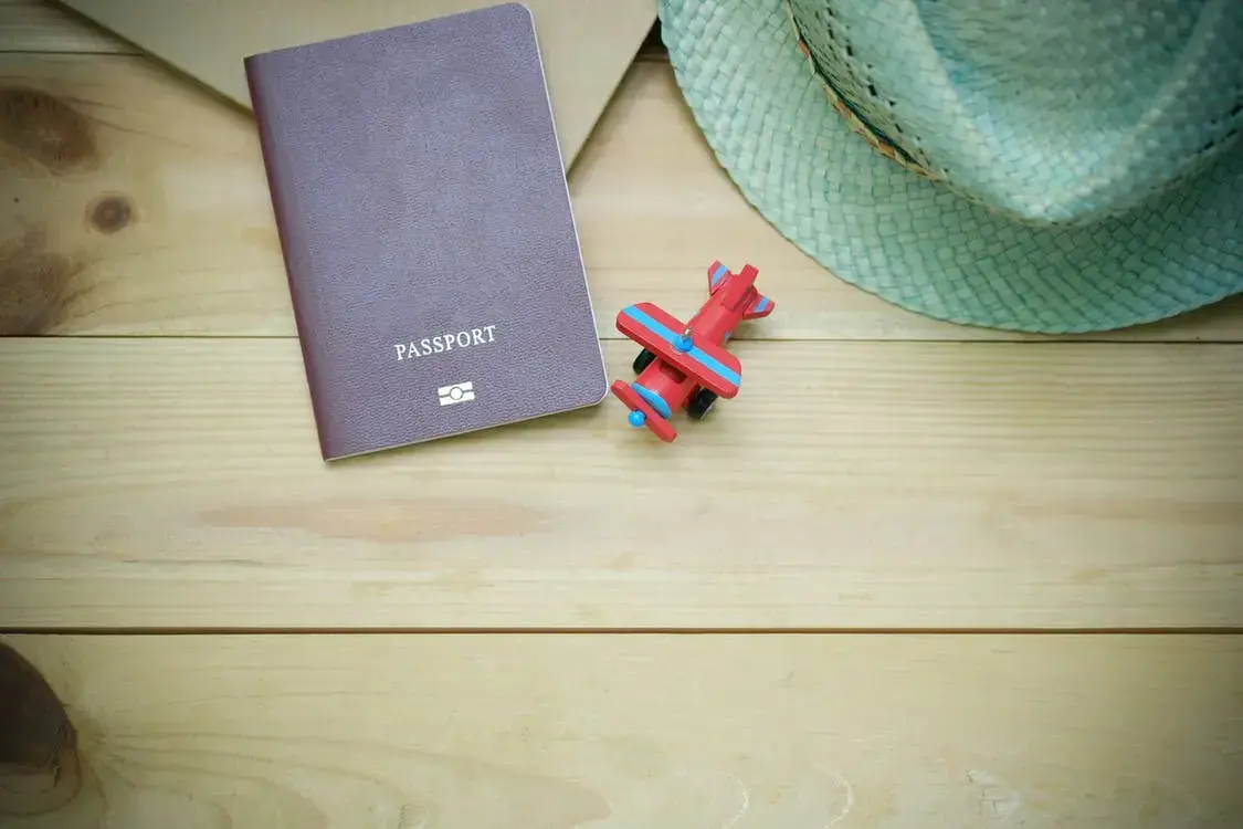 Passport on a Table