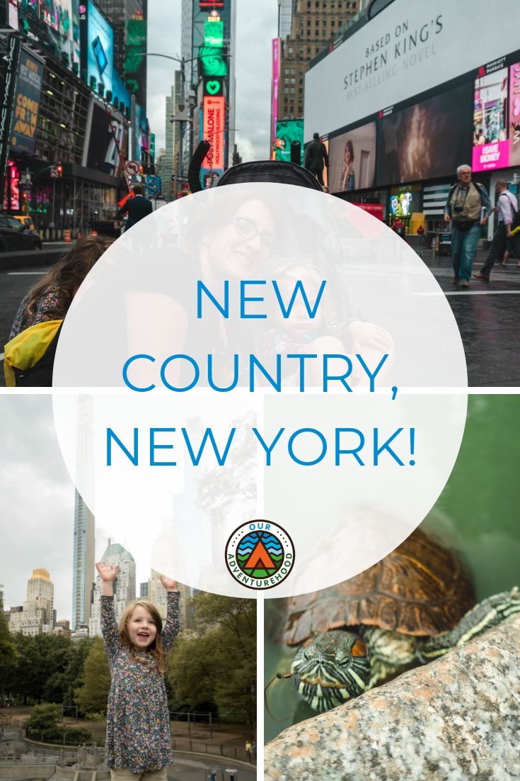 Our first adventure diary entry. Read about our first few days in New York and our first few days as a family of adventurers.