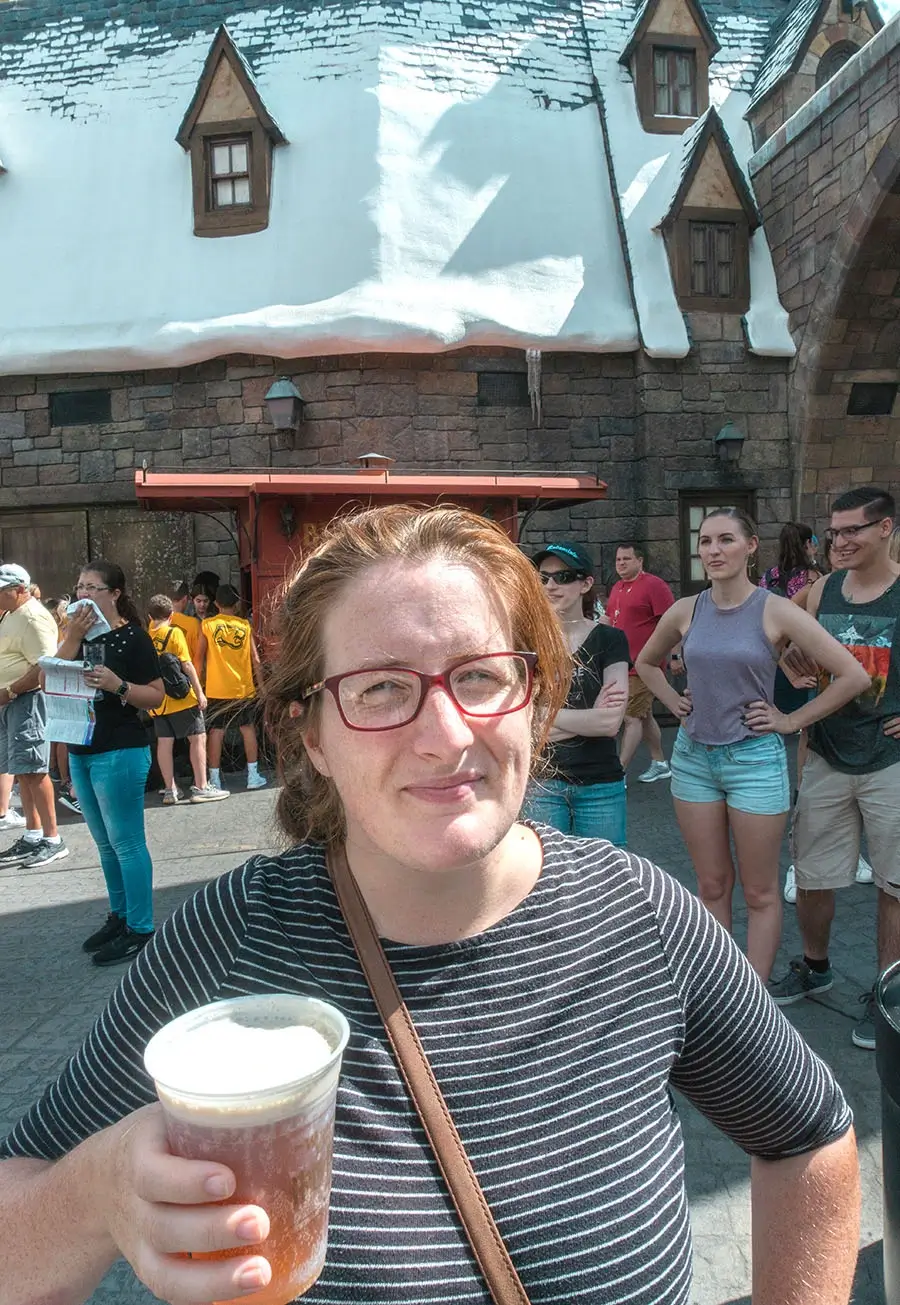 Butterbeer in Universal Studios