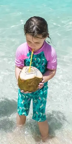 Photo of Emily at the beach